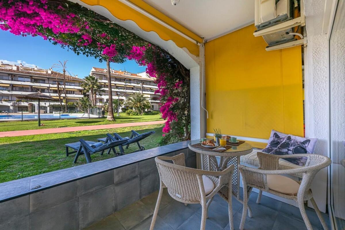 Golden Mile Getaway, Garden View, Pool & Comfort 마르베야 외부 사진